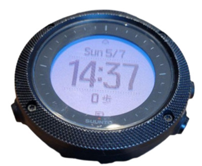 時計 SUUNTO TRAVERSE ALPHA STEALTH Suunto Traverse Alpha Stealth Men's Wristwatch Round Black Digital
