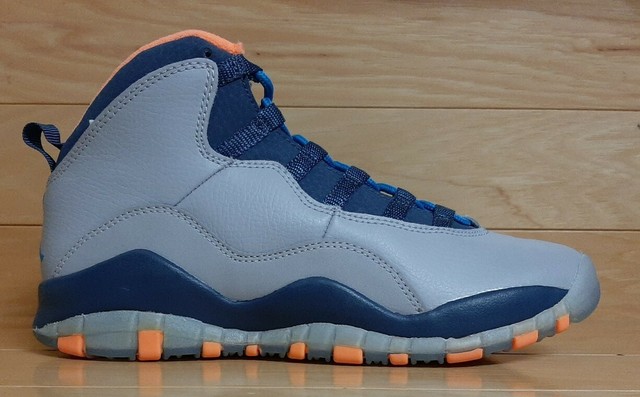 orange jordan 10
