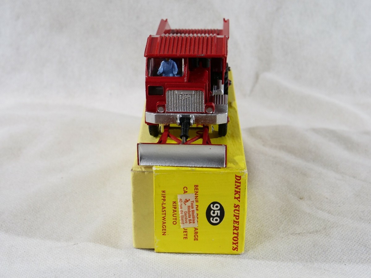 Dinky Toys GB No. 959 FODEN Dump Truck Bulldozer Blade In