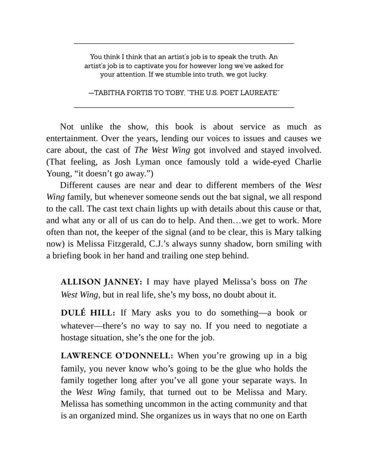 What's Next A Backstage Pass to The West Wing eBay