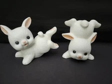 Vintage Homeco Ceramic Bunnies - Set of 2