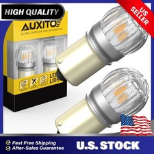 1156 Amber Yellow Led Turn Signal Light Bulb Backup Reverse Drl Lamp 3000k 24x