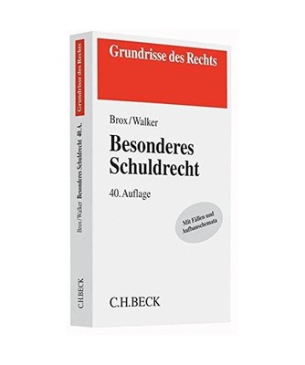 Besonderes Schuldrecht, Hans Brox, Wolf-Dietrich Walker