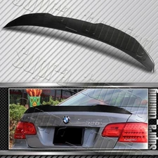 W-Power Carbon Look Rear Trunk Spoiler Wing For 2007-2013 BMW 3-Series Coupe E92