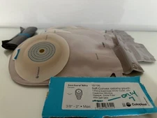 16706 SenSura Mio Convex 1Pc Neutral Grey 3/8"-2" (7 Pouches) NO BOX exp 3/27