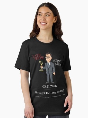 Stephen Colbert Final Show May 21 2026 Essential T Shirt The Night The Laughter