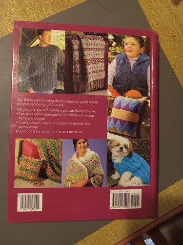 Lot HC big needle knitting book and magazines vintage irish crochet sweaters - Picture 3 of 18