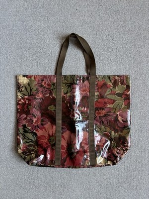Vintage Liberty Of London Floral Jugendstil Tasche Wachstuch Strandtasche