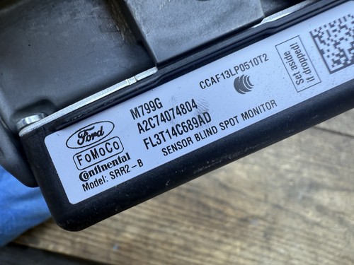 OEM 15-16 Ford F-150 Rear Blind Spot Radar Detection Sensor Alert FL3T-14C689-AD - Picture 4 of 4