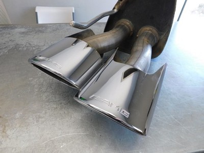 W215 CL65 CL55 S55 REAR LEFT EXHAUST MUFFLER 2204913300 | eBay