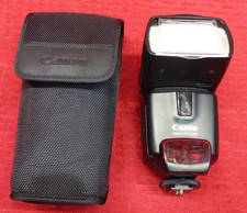 CANON SPEEDLITE 430EX ELECTRONIC FLASH DIGITAL CAMERA W/ CASE