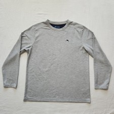 Mens Tommy Bahama Longsleeve Waffle Knit Crewneck Sz L