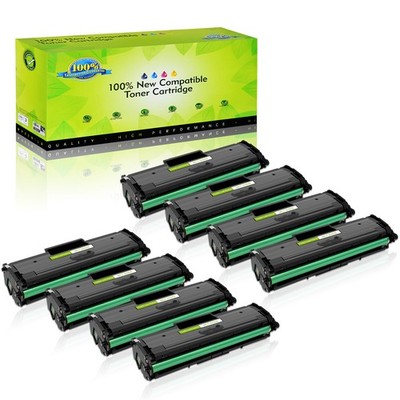 8PK MLT-D101S 101S Toner Cartridge for Samsung Printer ML-2160 ML-2165W SCX-3405