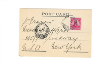BRAZIL 1912 Post Card sent to U.S.