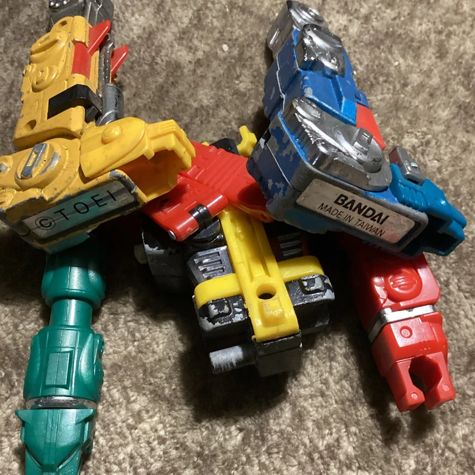 VOLTRON Vintage Bandai Toei 1981 6 In. Action Figure Parts Die-cast Go Lion - Image 3 of 3