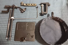 Renzetti SW Traveler SC 2303-Fly Tying Vise-Rt Hand-w/extras-Excellent Condition