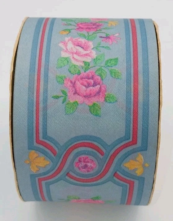 Vintage 90s Aesthetic Offray Cornice Pattern Ribbon-25yds.-2 3/4" Wide-victorian - Image 3 of 4