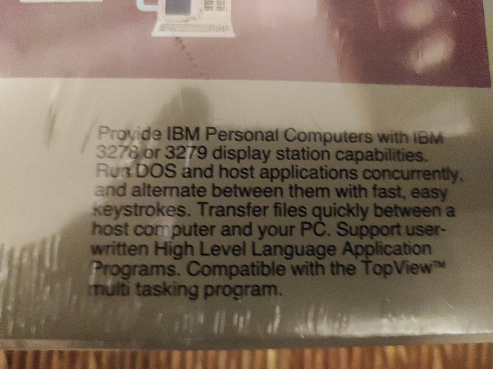 Programme IBM PC 3270 pour restaurer un terminal informatique ancien - 2