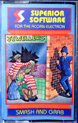 ACORN ELECTRON -- SMASH AND GRAB (SUPERIOR SOFTWARE)