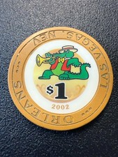 Las Vegas Casino Chip $1 The Orleans Nevada Poker Chip Sammler