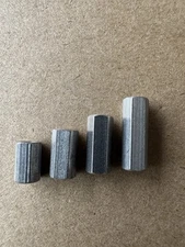 #4-40 Hex Standoff Threaded Aluminum 4 different lengths  300-400 piece