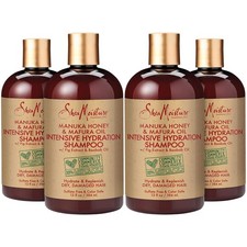 4 Pack-SheaMoisture Manuka Honey &amp; Mafura Oil Shampoo