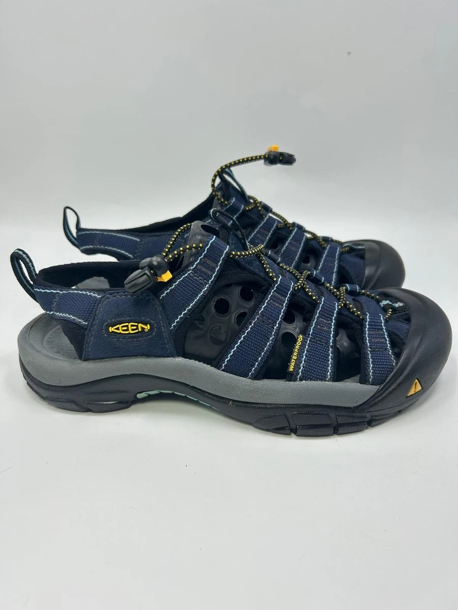 Keen Waterproof Water Shoes Hiking Sport Sandals Blue Size 7 Excellent Condition Keen Newport H2 Women Size 7 Waterproof Sport Sandals Shoes  main image 4