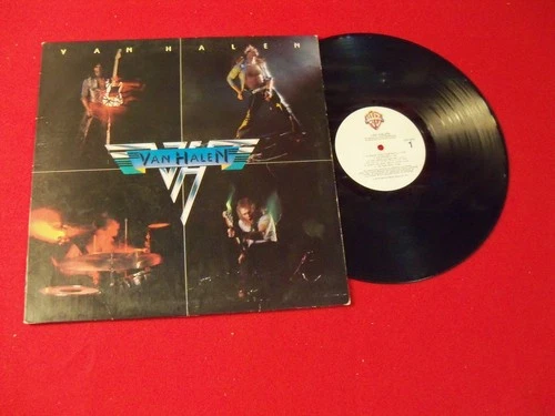 VAN HALEN 1978 SELF TITLED DEBUT LP CLASSIC HARD ROCK VINTAGE VINYL! PLEASE READ