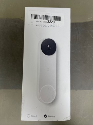 Google Nest Doorbell Battery White 4