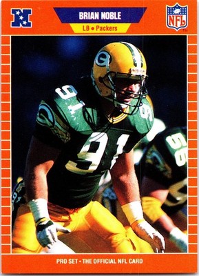 1989 Pro Set Brian Noble #135