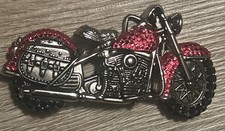 Handmade Blinged Out Motorcycle Belt Buckle