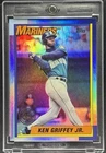 Ken Griffey Jr. RARE REFRACTOR  TOPPS  INVESTMENT CARD MARINERS MINT