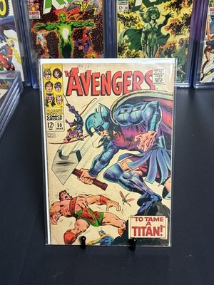Avengers #50 mid grade  1968 Collector, Hercules Buscema art