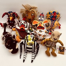 Set of 8 Disney The Lion King Broadway Musical Bean Bag 10  Plushes New