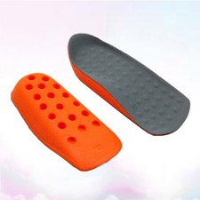  1 paio di solette con rialzo del tallone Mezze scarpe Sollevatore per scarpe PU