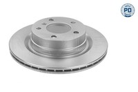 2X Meyle Bremsscheibe MEYLE-PD: Advanced Performance And Design. 315 523 0049/PD