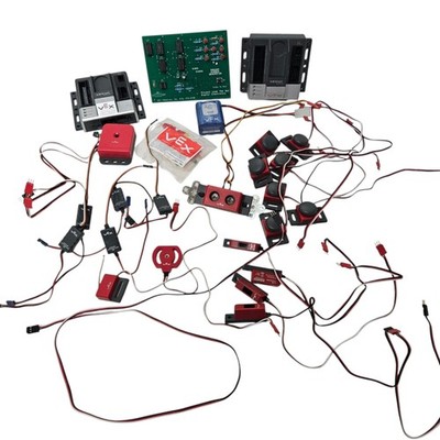 Lot VEX Robotics V5 Shaft Encoder, Ultrasonic Range Module, Line Tracker, Vexnet