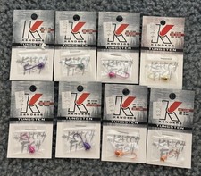 KENDERS TUNGSTEN JIGS, LOT OF 8 L73