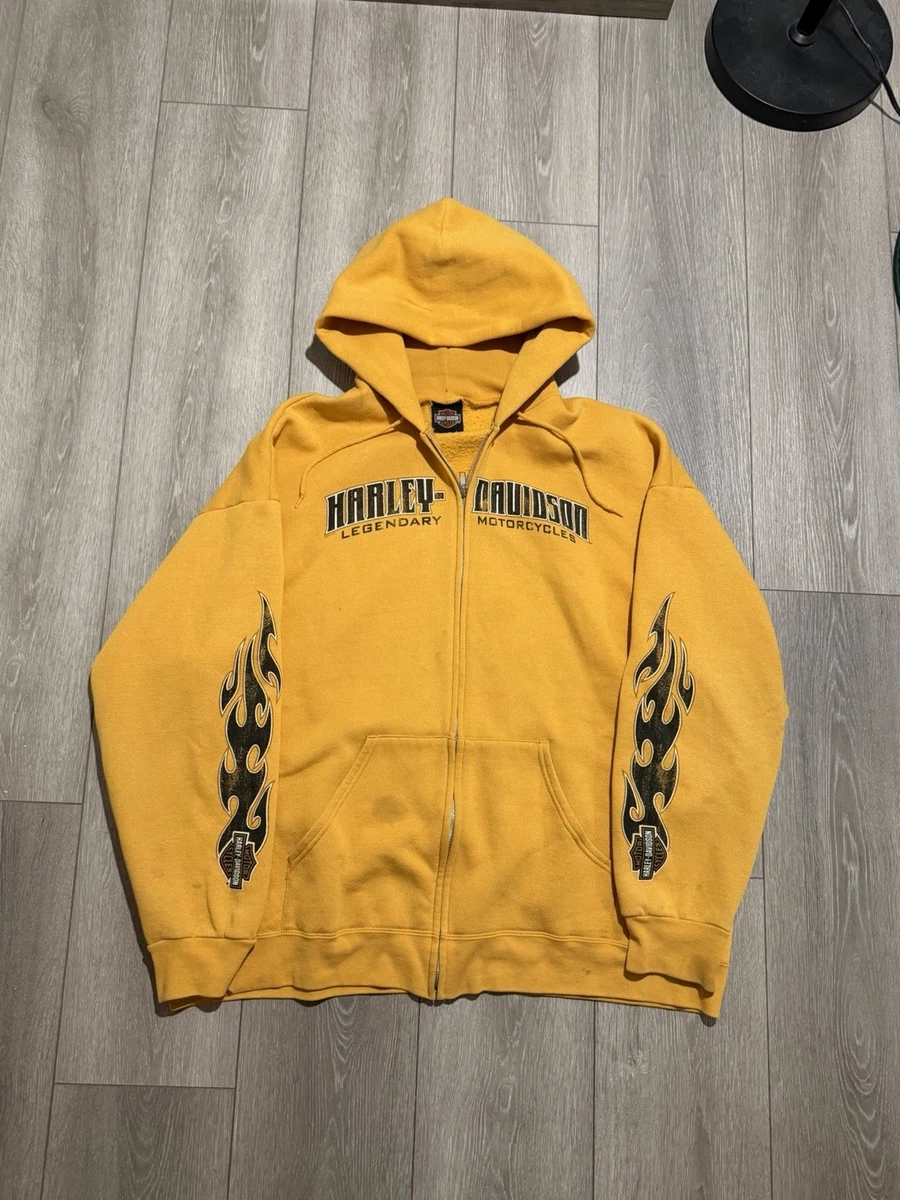 harley davidson zip up hoodie products for sale | eBay