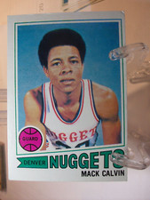 1977-78 Topps White Backs Basketball Card   #96 Mack Calvin    (93058)