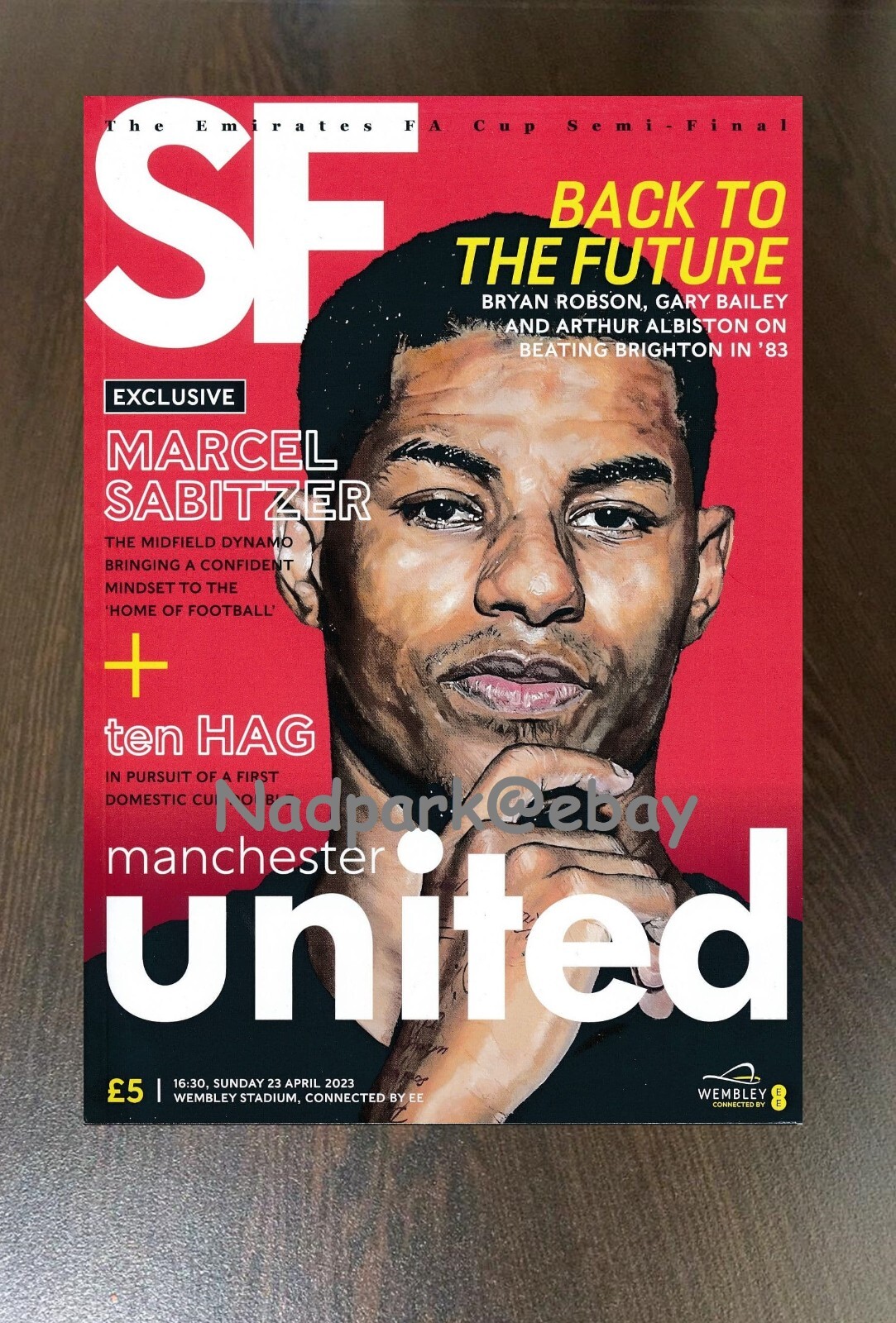 2023 FA Cup SemiFinal Both Programmes Semi final 1 & Semifinal 2 April