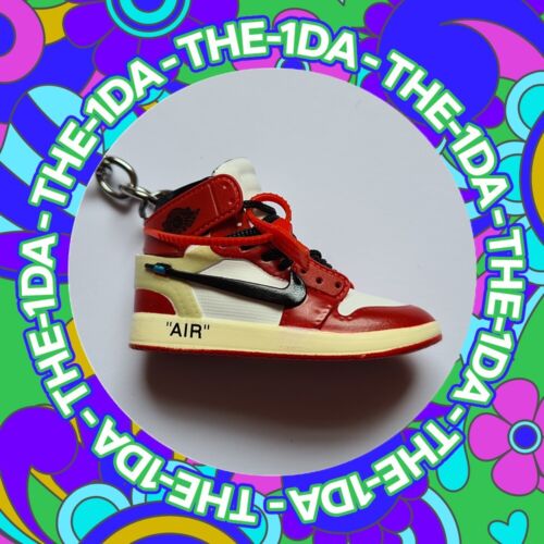 Mini Jordan Basketball Shoe Sneaker Trainer - Keyring - Keychain - Gift - 3D - Picture 1 of 5