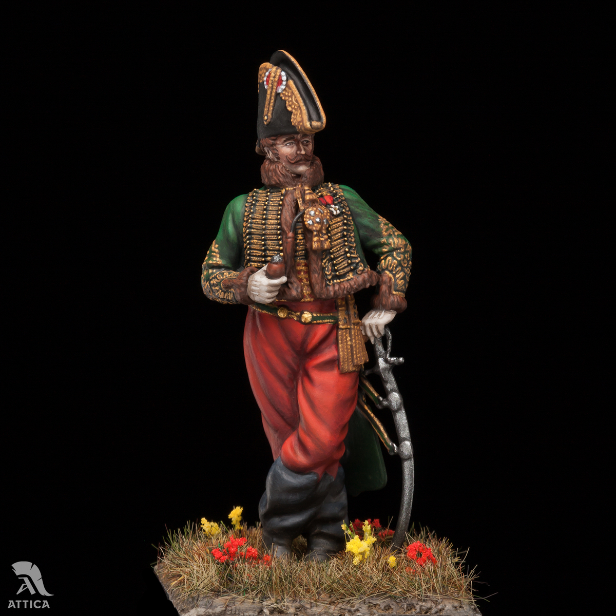 Antoine Charles Louis de Lasalle 54mm Painted Tin Toy Soldier Pre