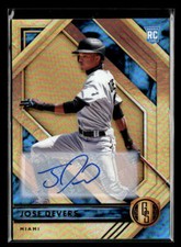 2021 Panini Chronicles #17 Jose Devers Gold Standard Autographs