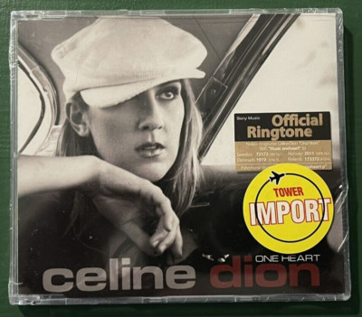 SEALED CD~ CELINE DION~ 2003~ ONE HEART~ UK IMPORT~ HYPE STICKER~ NEW OLD STOCK