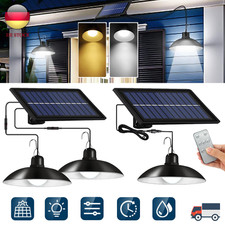 2ER 30LED SOLARBETRIEBENE PENDELLEUCHTE INDUS...