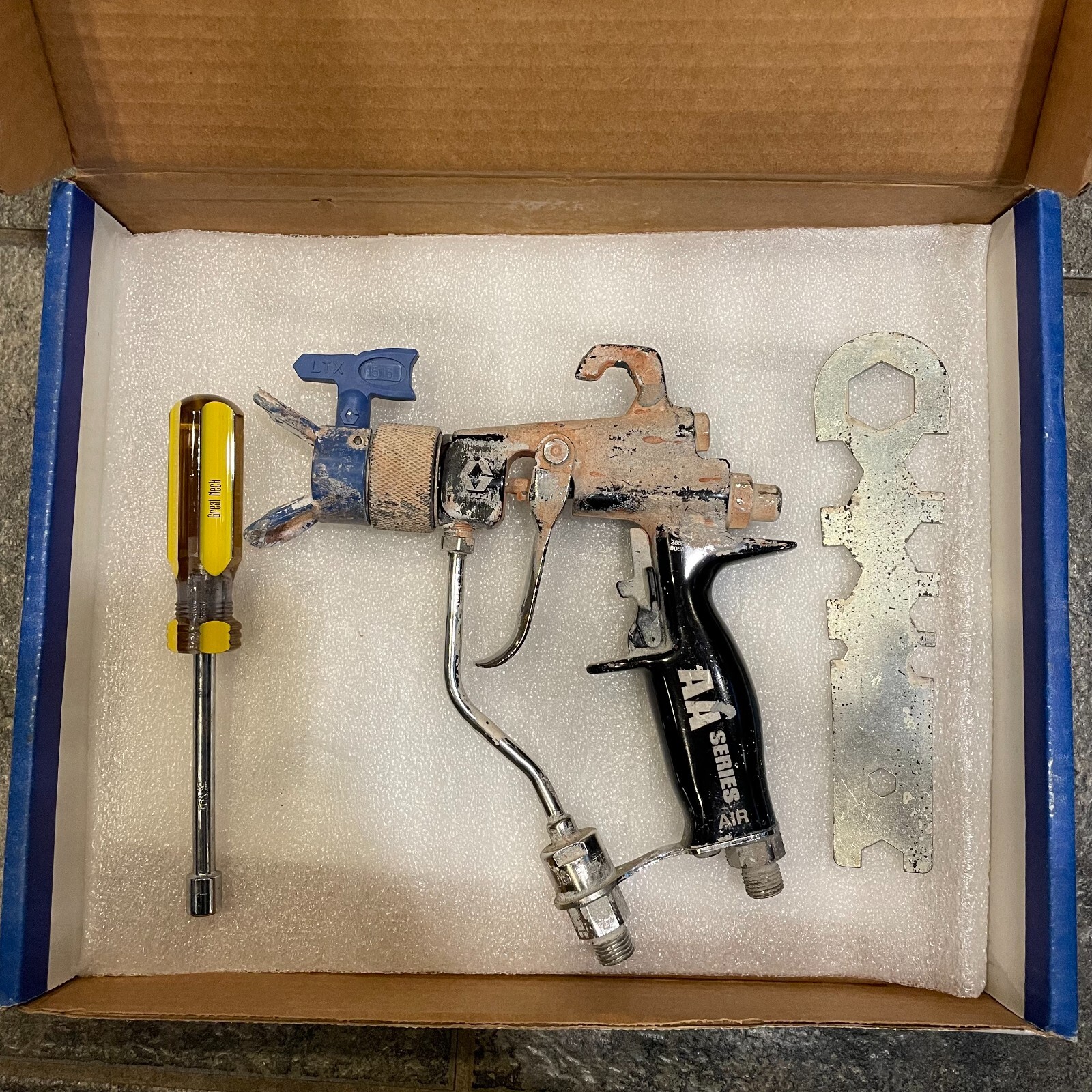 Graco G40 AirAssisted Airless Spray Gun Used, Tested and Working eBay