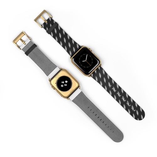 Grateful Dead and Company Silver & Black 13 Point Bolt Apple Watch Band - 第 24/33 張圖片