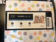 CGK Linens Princess Childrens Bed Sheet Set Size Full New