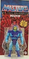 Masters Of The Universe Origins Skeletor action figure Mattel Mouth Open Version